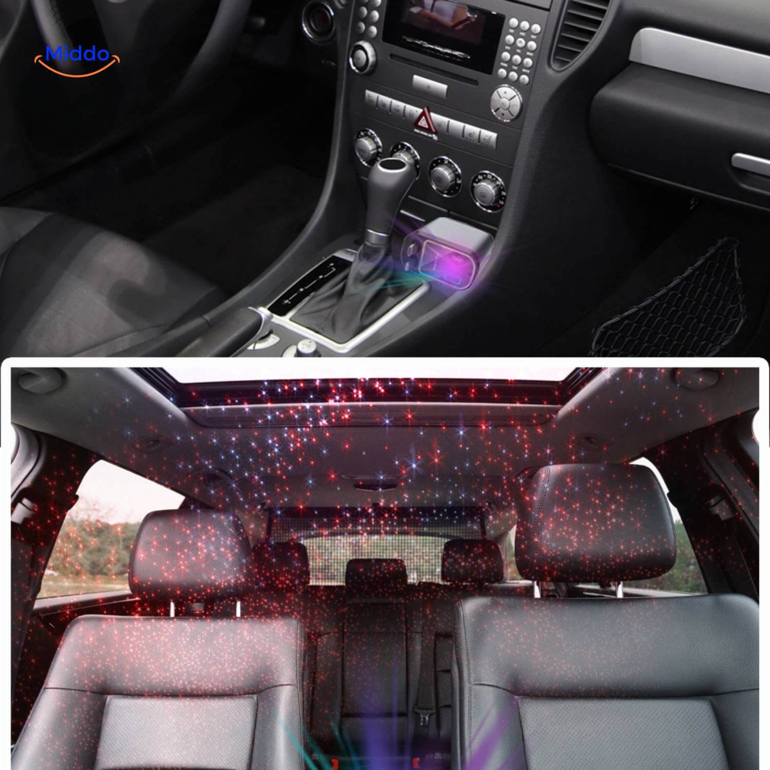 AutoCharge™ 120W | Caricatore 4-in-1, Super Veloce, Cielo Stellato RGB!