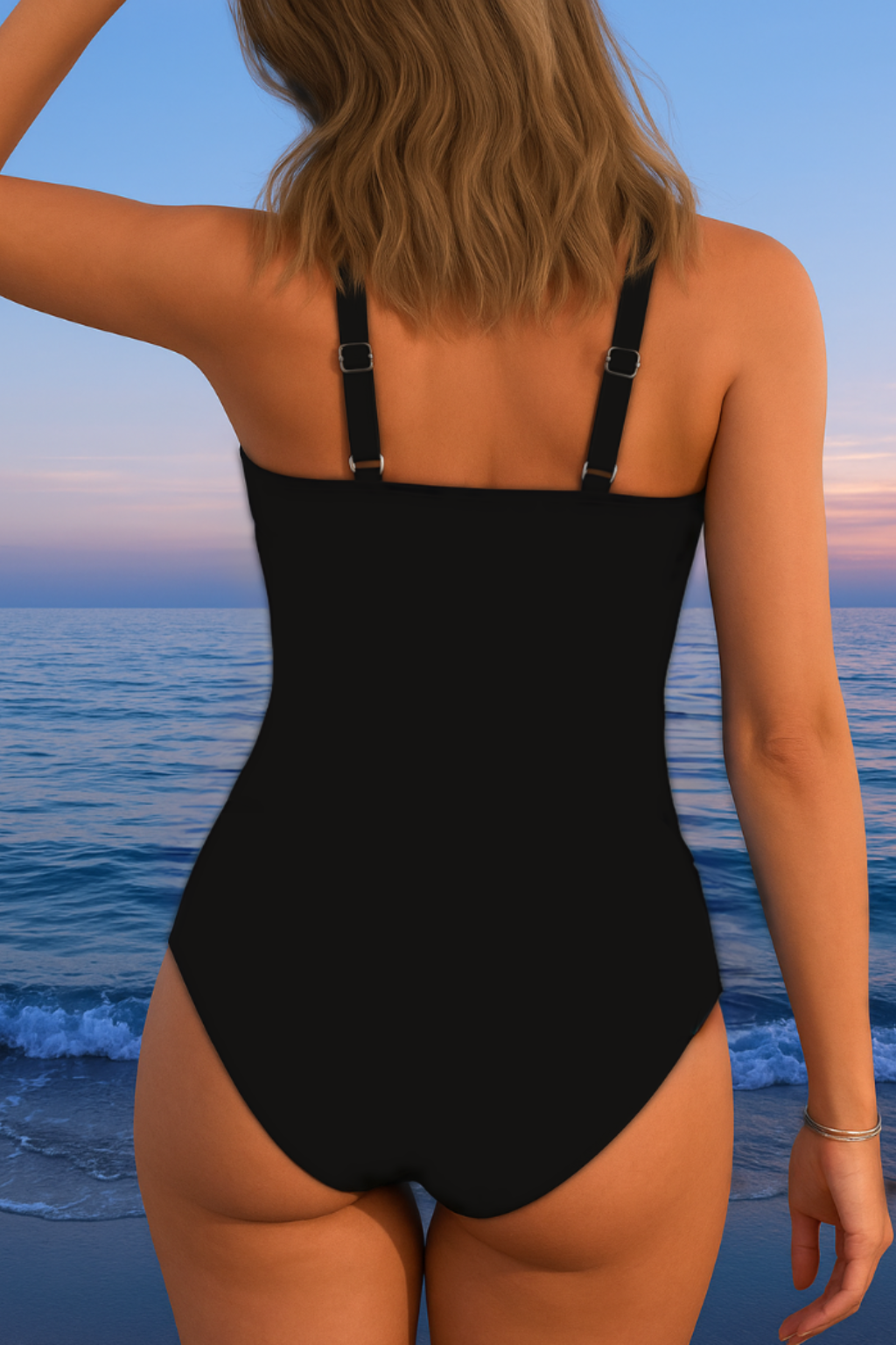 Giulia | Costume da bagno incrociato che valorizza e slancia la silhouette