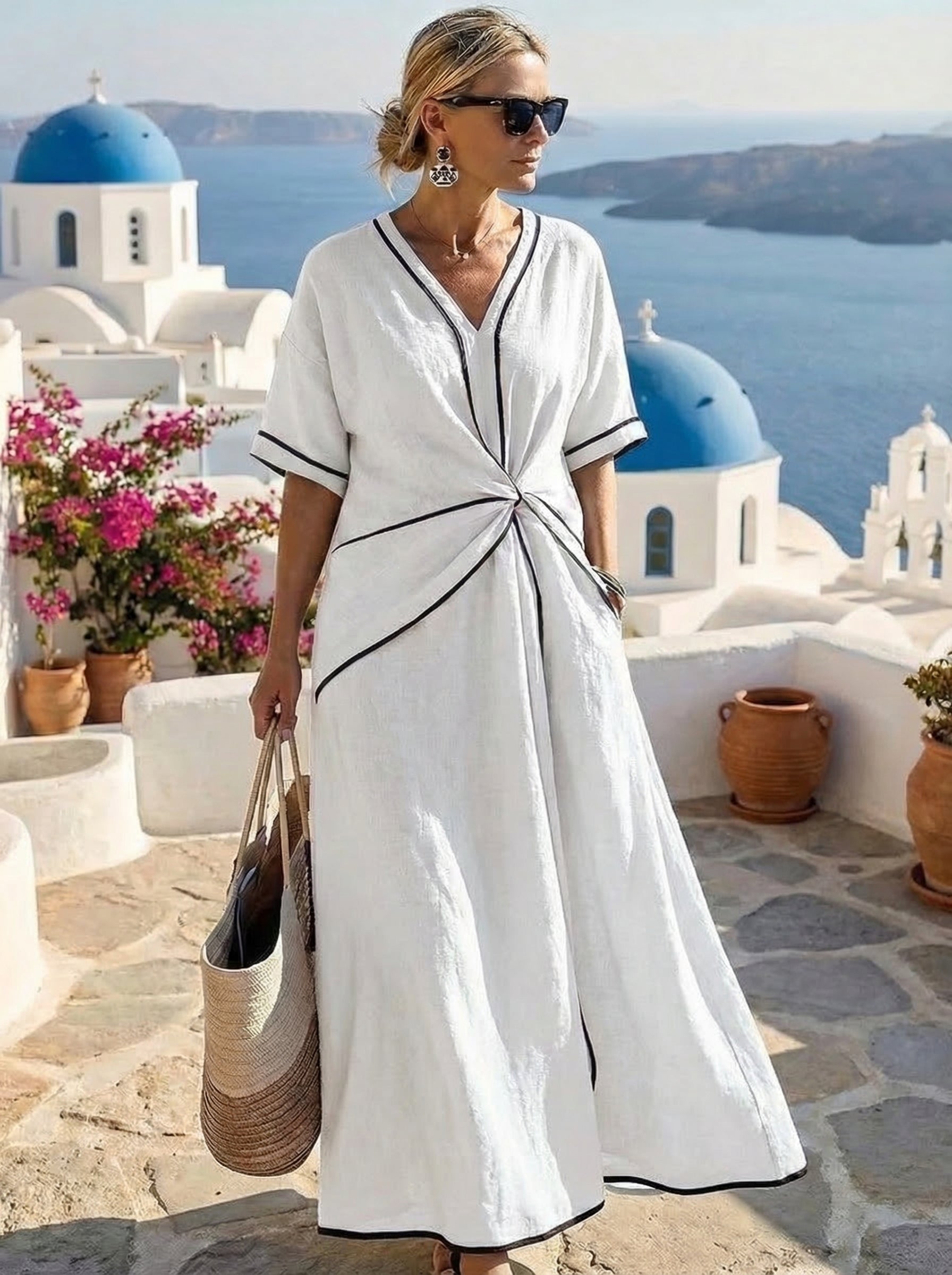 Santorini™ Vestito Estivo