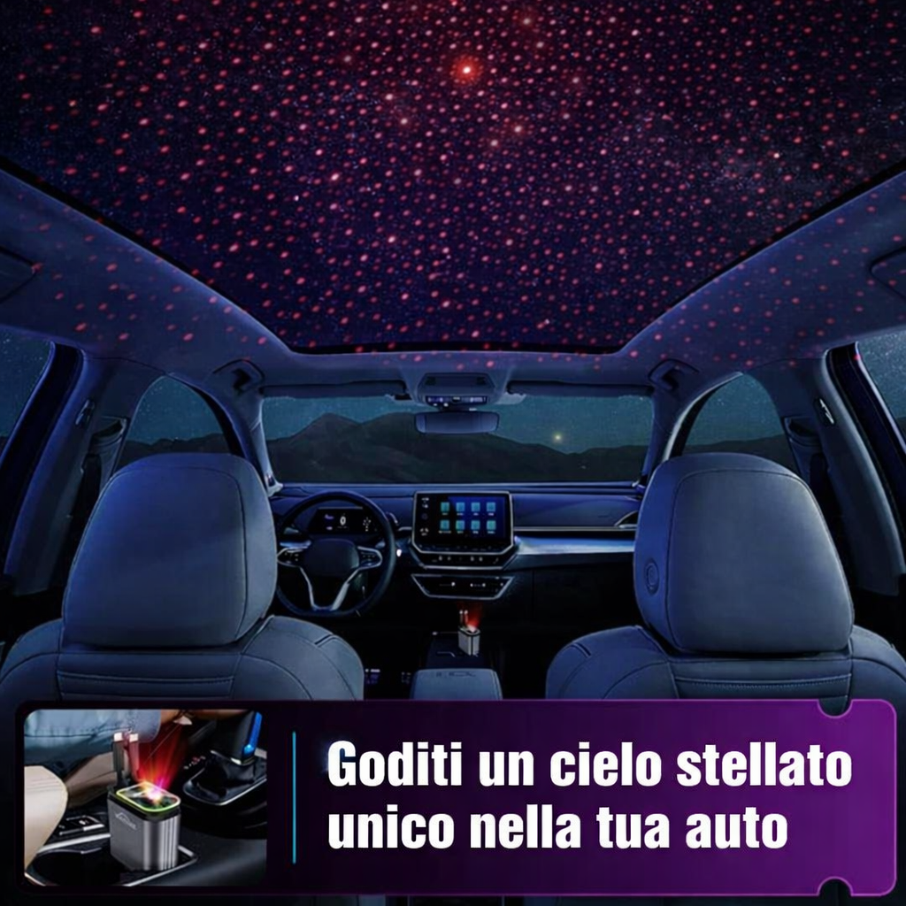 AutoCharge™ 120W | Caricatore 4-in-1, Super Veloce, Cielo Stellato RGB!