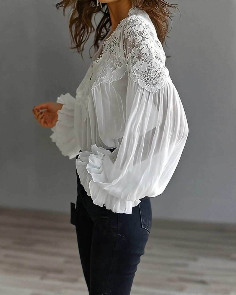 Camicia Elegance in cotone e viscosa